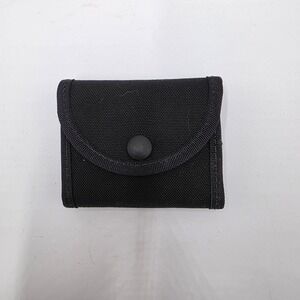 Uncle Mikes Black Nylon Duty Belt Pouch Snap Closure